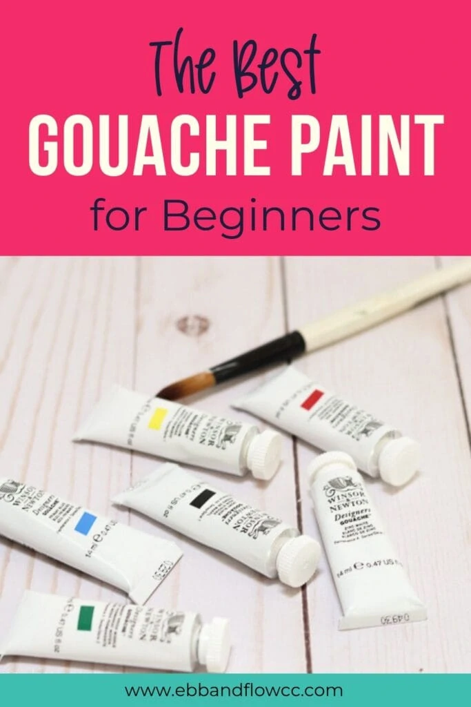 Gouache paint set - 24x18mL, suitable for beginners or amateur