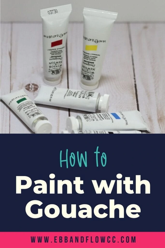 how to paint with gouache
