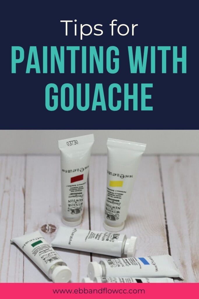 tips for painting with gouache