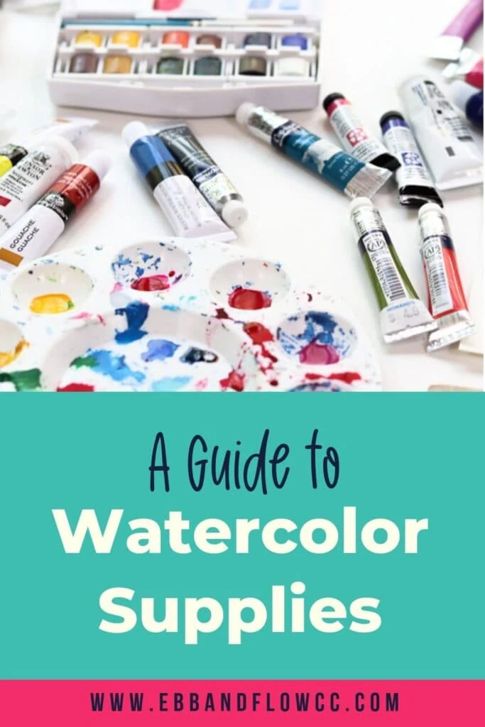 Watercolor Supplies Beginners Guide (This is What you Truly Need)