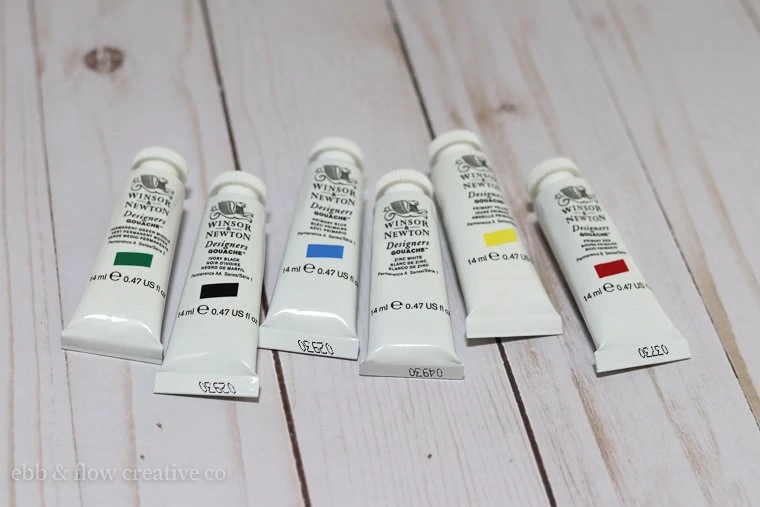 Arteza Gouache Review: Is It Any Good - Ebb and Flow Creative Co