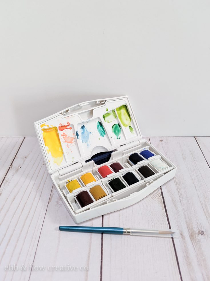 The Best Watercolor Paints for Beginners Ebb and Flow Creative Co