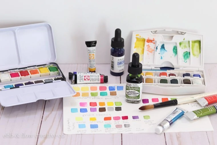 Best Watercolor Paints - Watercolor Paint Sets for Beginners