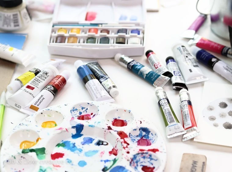 The Best Watercolor Supplies for Beginners - Ebb and Flow Creative Co