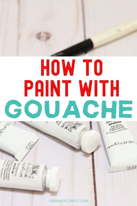 How to Paint with Gouache Ebb and Flow Creative Co