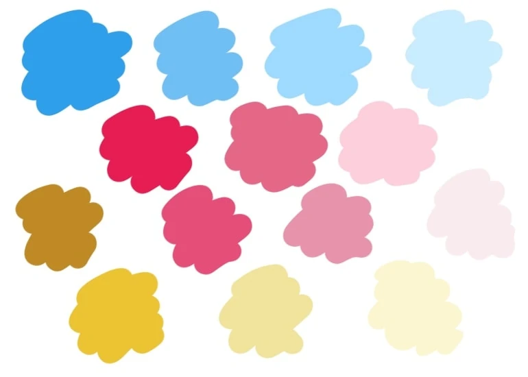 Free Procreate Color Palette: Bubble Gum