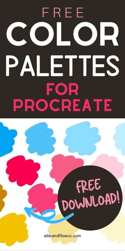 pin image - procreate palette