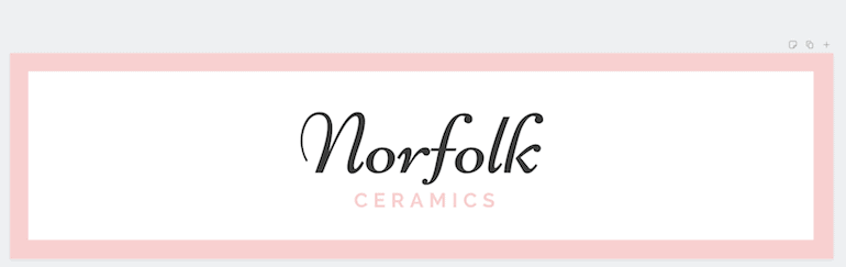 etsy banner with pale pink text that's hard to read