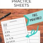 pin image - printable lettering sheets