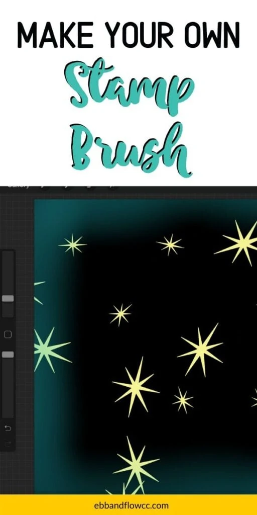 pin image - stamp brush procreate