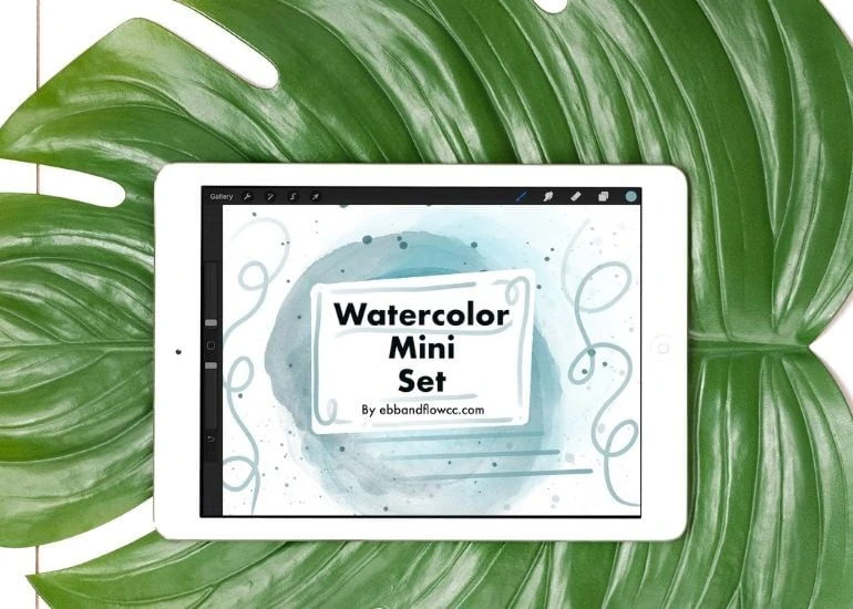 How to Make Watercolor Brushes for Procreate 5