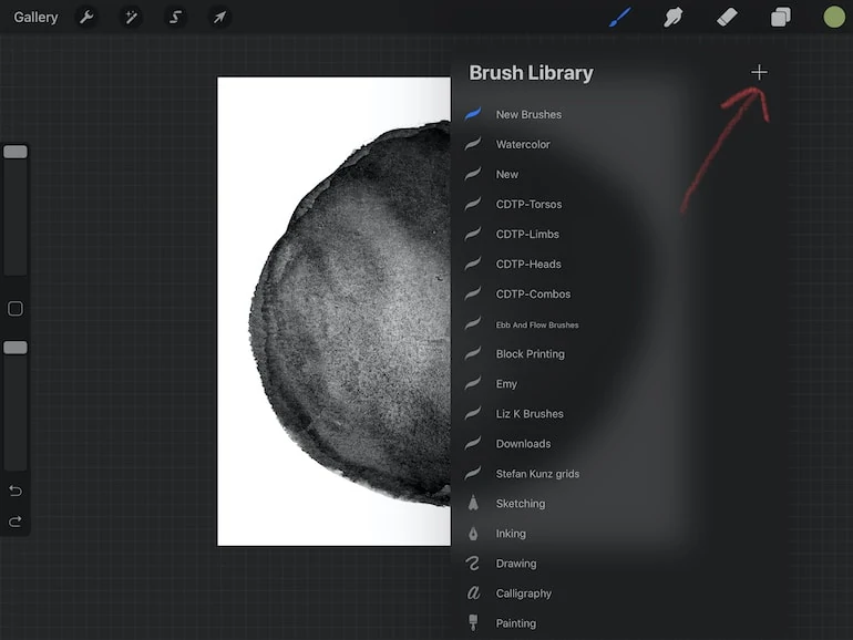 creating new brush