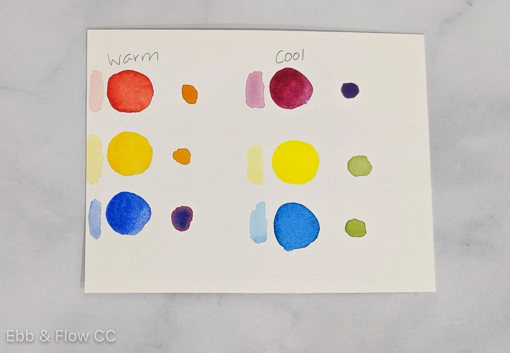 PRIMARY COLORS ONLY Acrylic Color Mixing Tutorial (ColorByFeliks) 