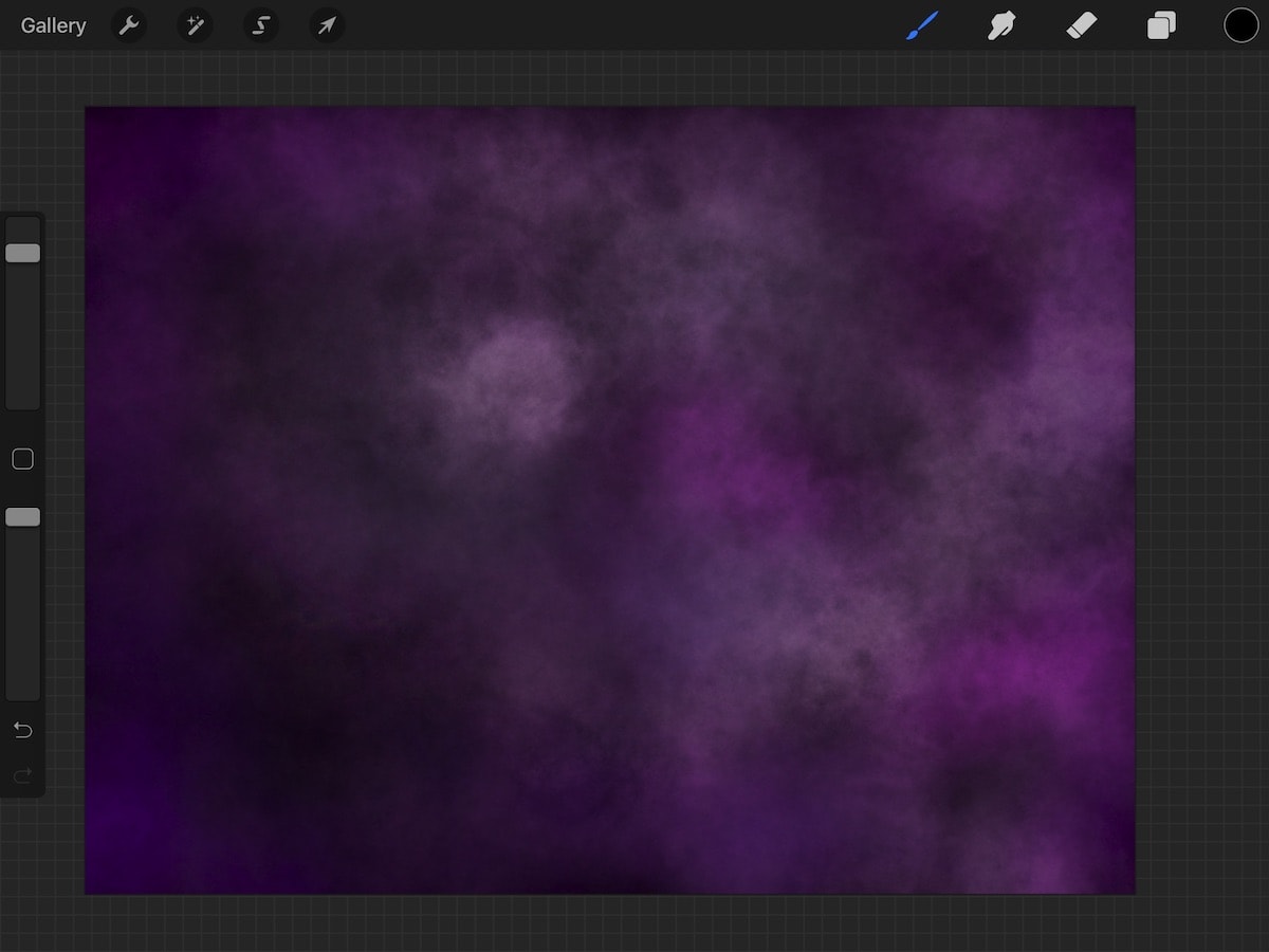 adding black to the artwork