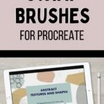 pin image - abstract brush set demo on ipad