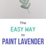 pin image - watercolor lavender collage