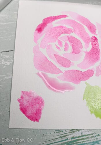 Watercolor Rose Tutorial: The Easy Way to Paint Roses - EbbandFlowCC