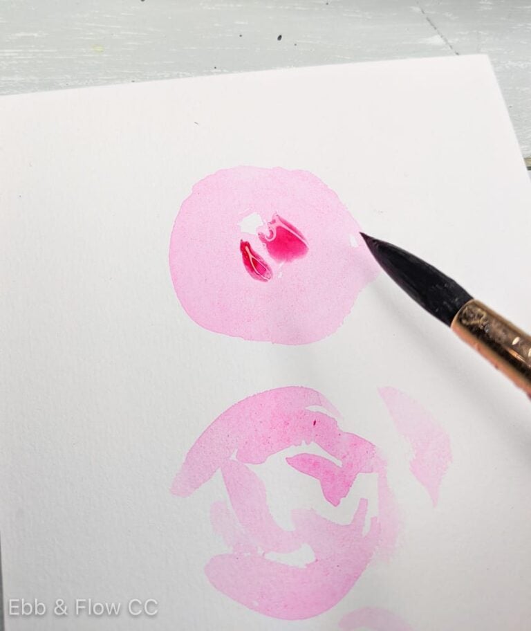 Watercolor Rose Tutorial: The Easy Way to Paint Roses - EbbandFlowCC