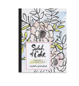 watercolor coloring book