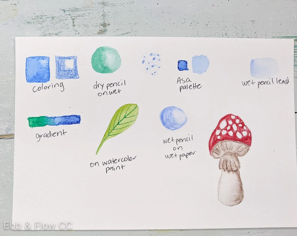 How to use watercolor pencils — Art History Kids