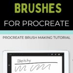 pin image - ipad with drawings showing pen lines