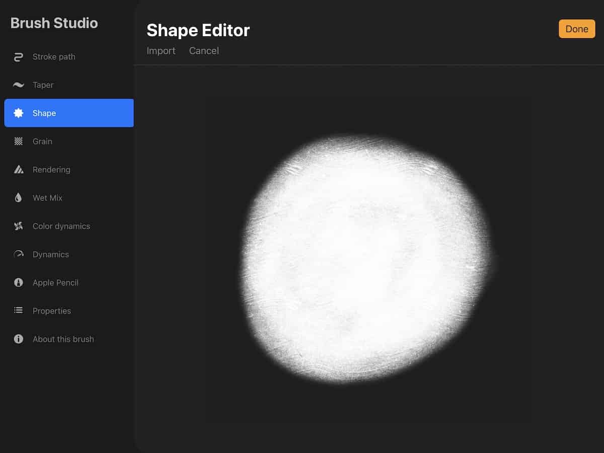 inverting image in procreate