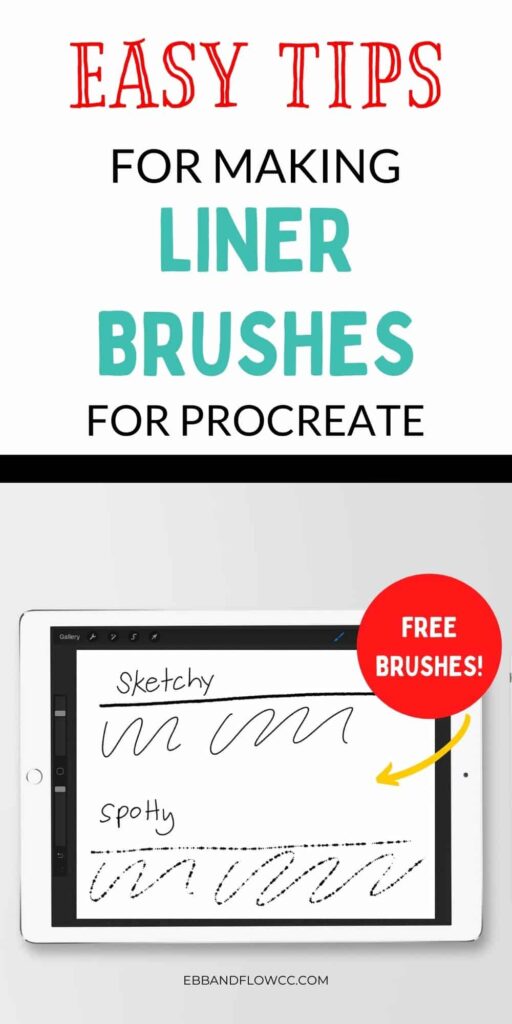 pin image - ipad mockup with drawings and text overlay