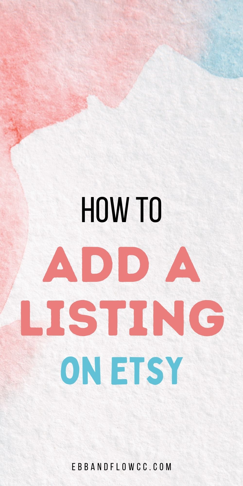 How To Add A Listing On Etsy - Ebb And Flow Creative Co