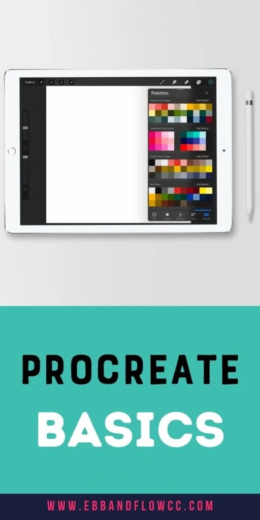 How to Use Procreate - Ebb and Flow Creative Co