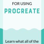 easy tips for using procreate