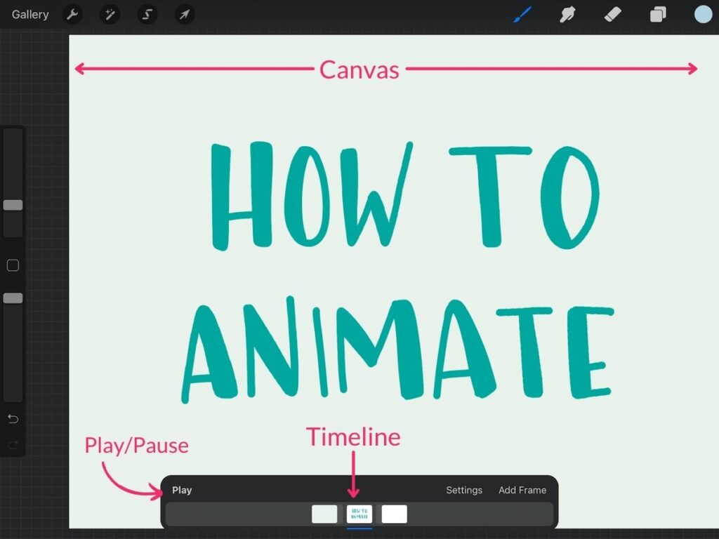 How to Animate On Procreate - Ebb and Flow Creative Co