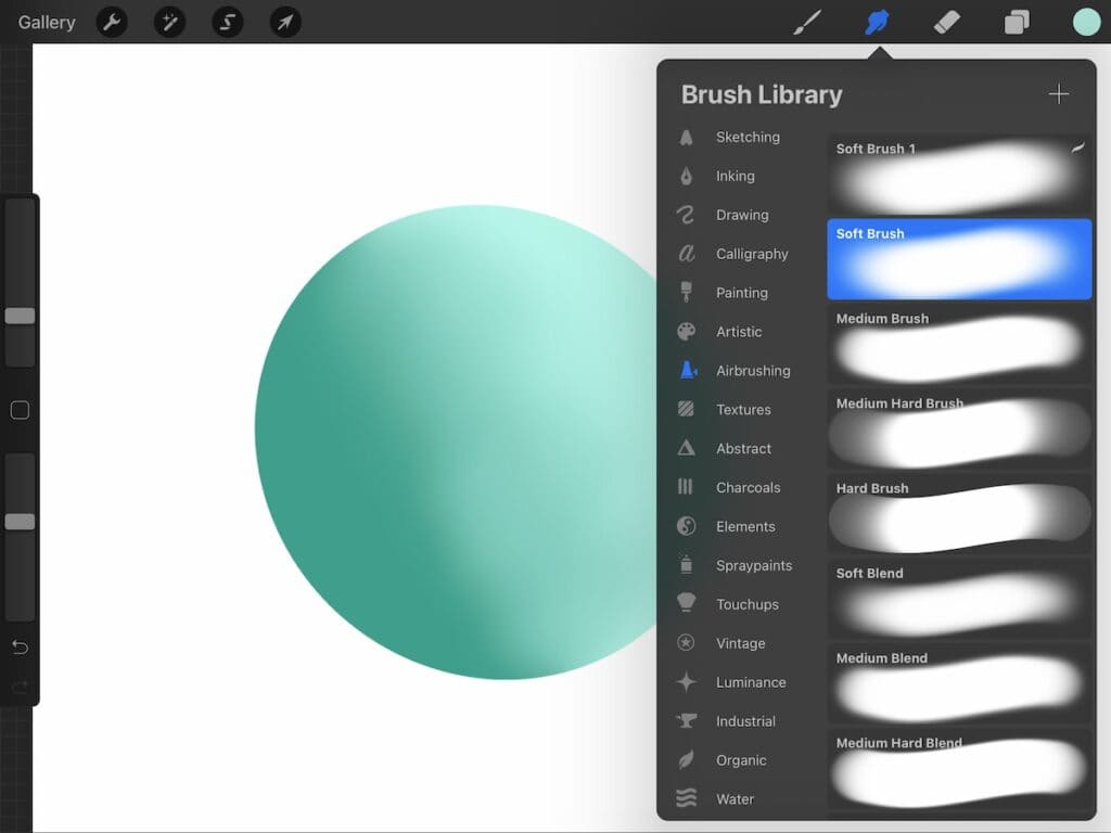 How to Blend on Procreate - Ebb and Flow Creative Co