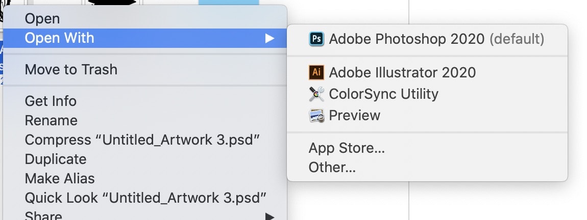 open file in illustrator