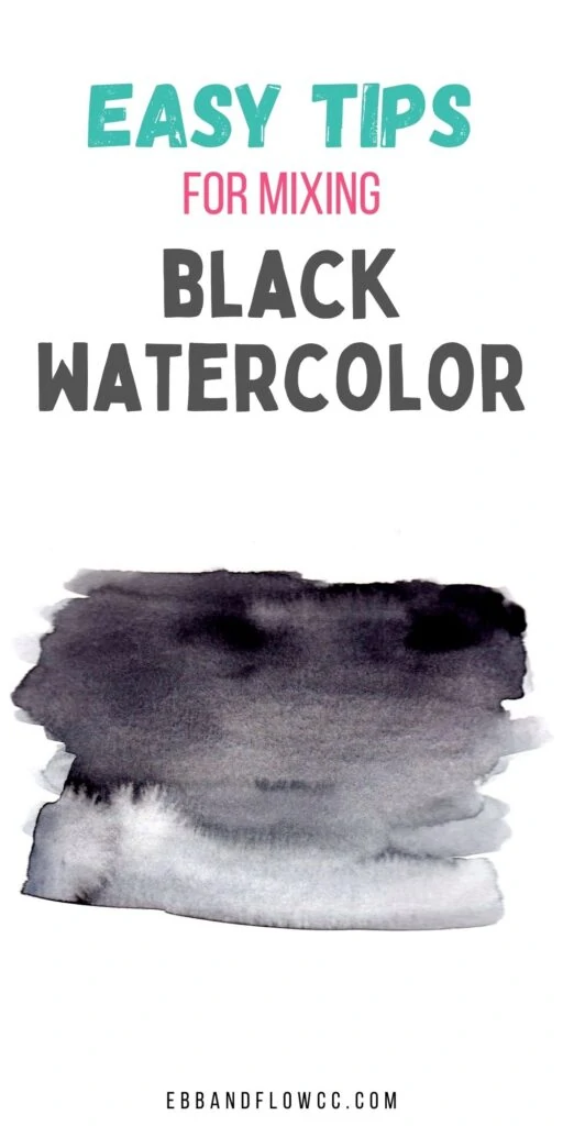 black paint swatch