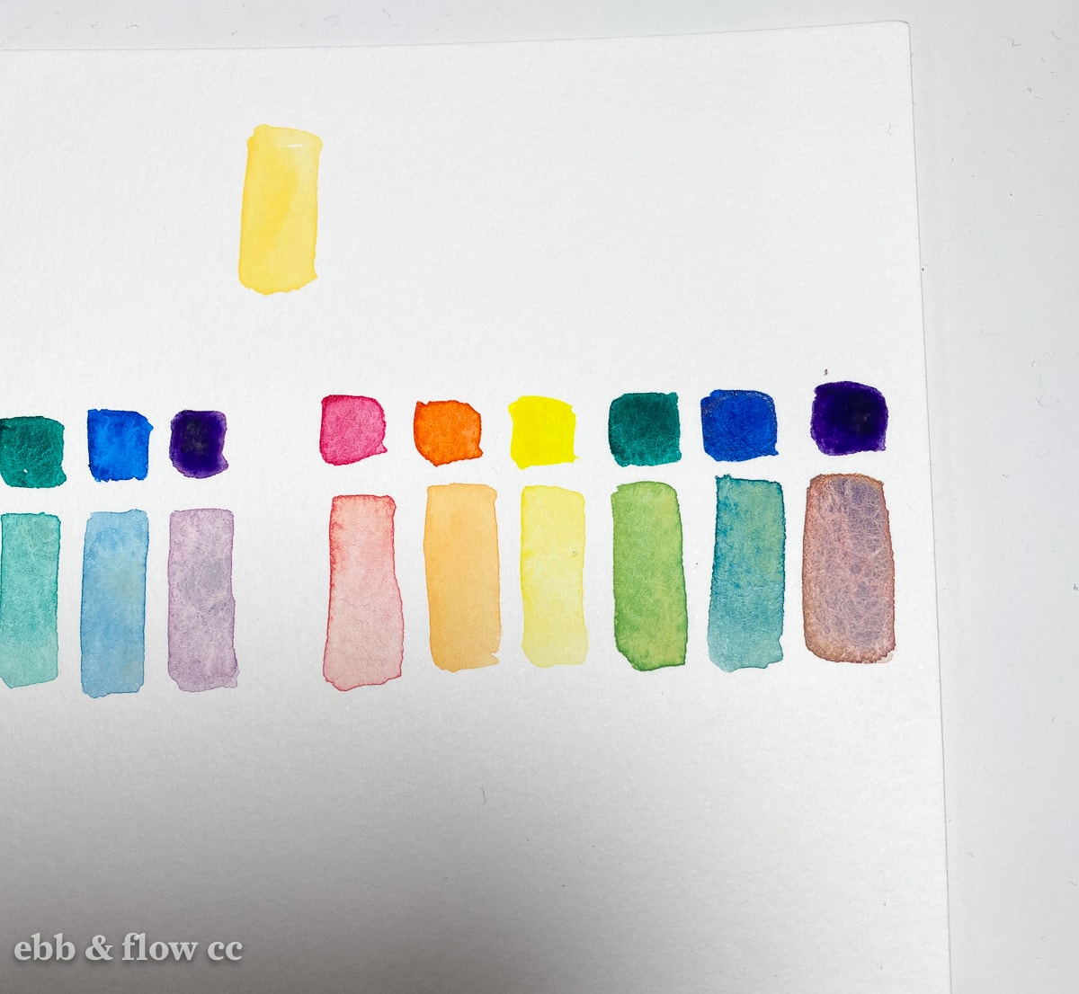How to Mix Pastel Colors with Watercolors Ebb and Flow Creative Co