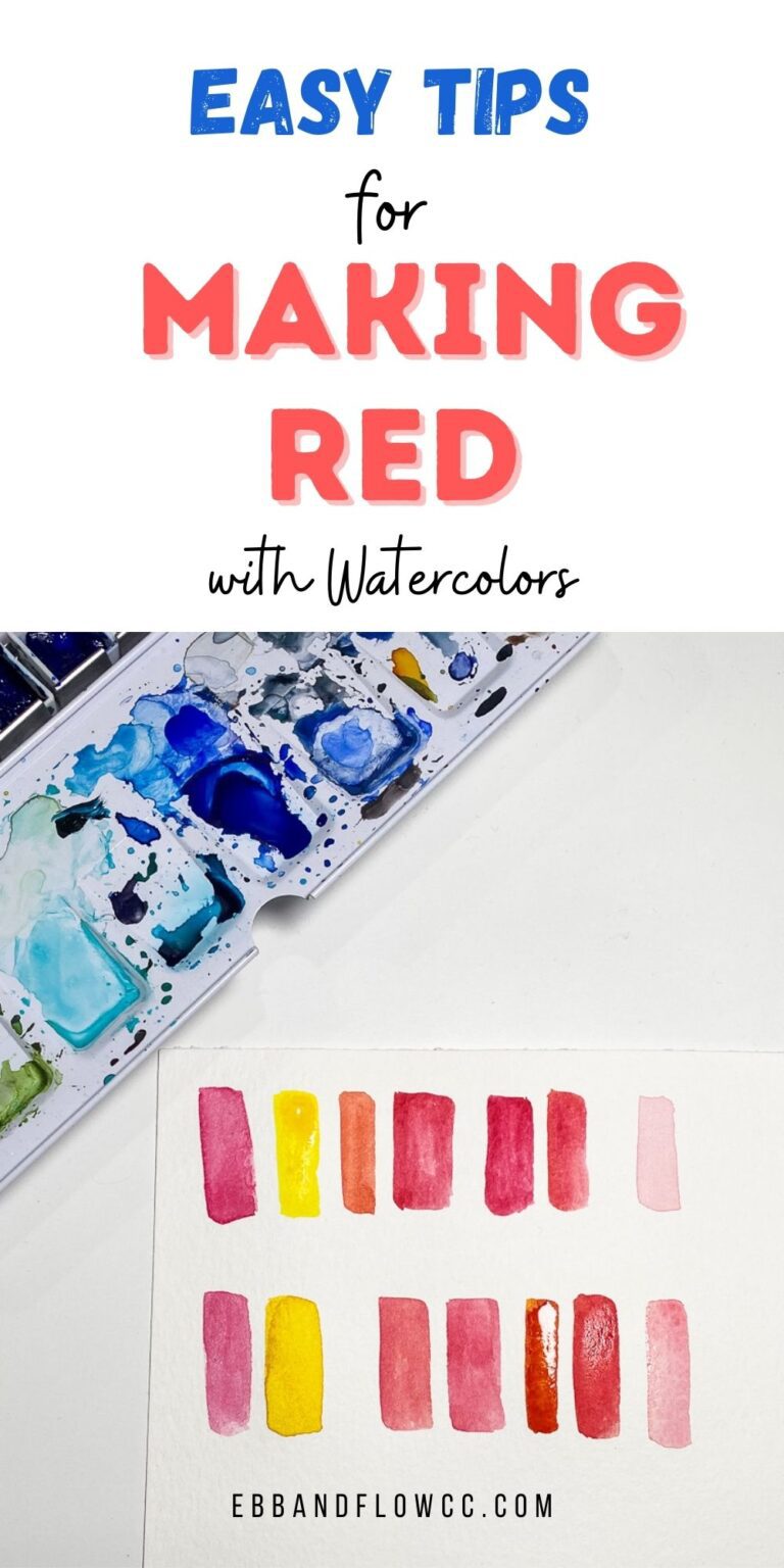  how to mix red paint yes it s possible ebb and flow creative co