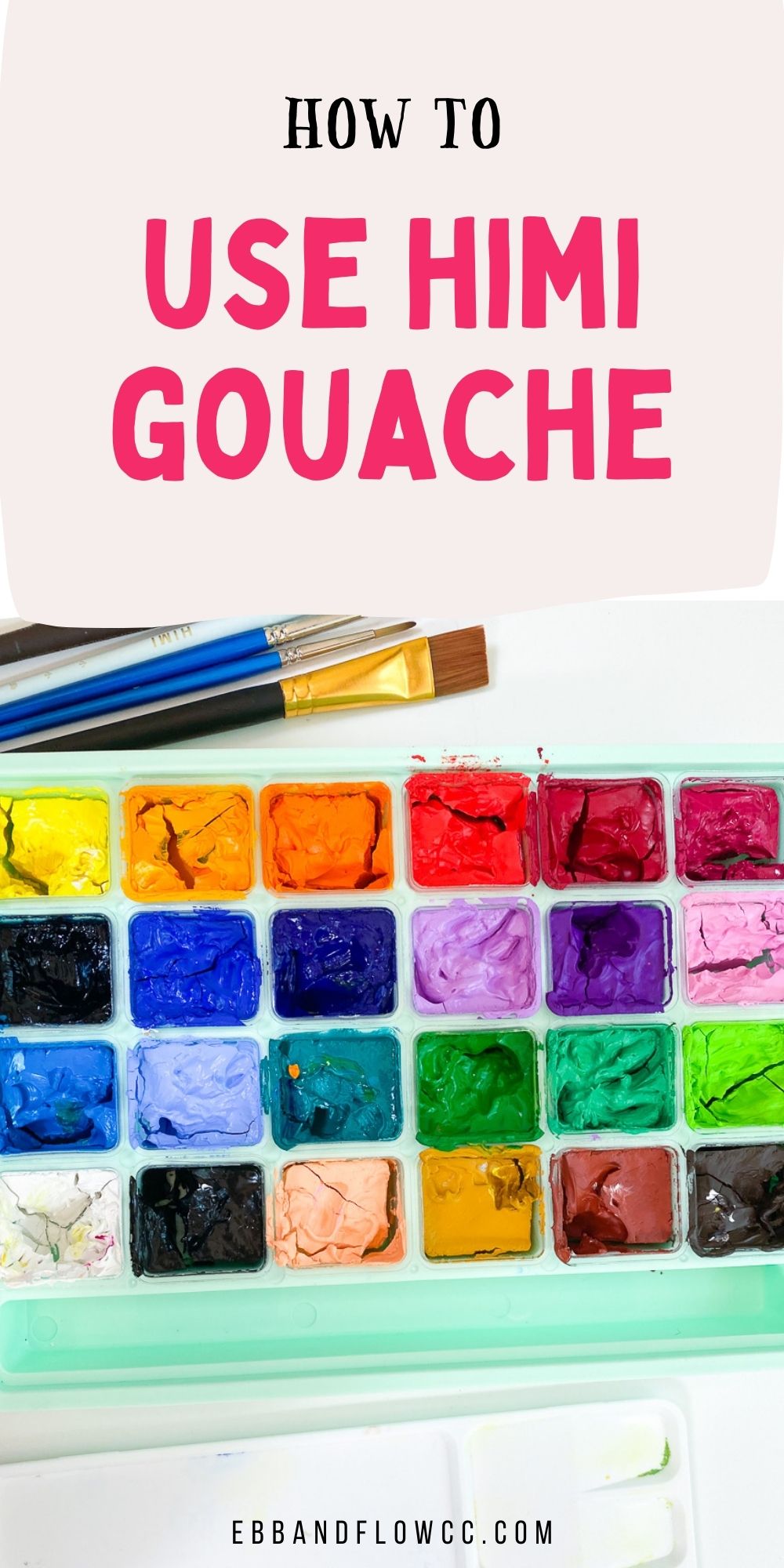 How to Use Himi Gouache Ebb and Flow Creative Co