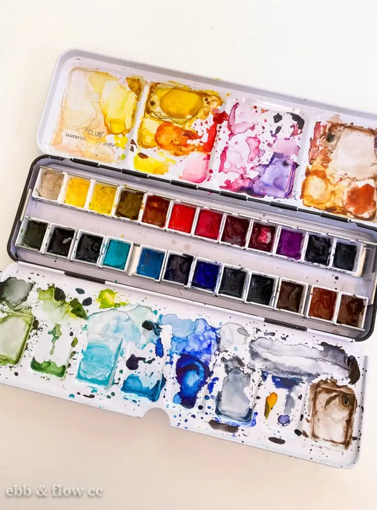 watercolor palette