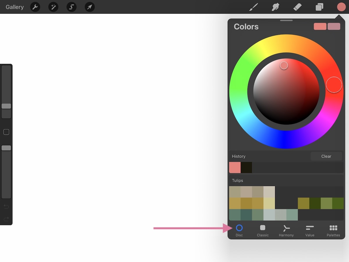 How To Create A Color Palette In Procreate Ebb And Flow Creative Co   Create Procreate Palette 2 