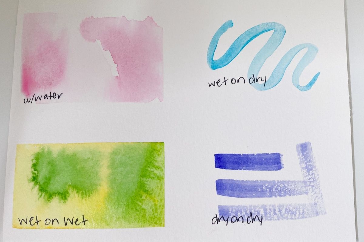 Watercolor Basics Painting Techniques to Learn EbbandFlowCC