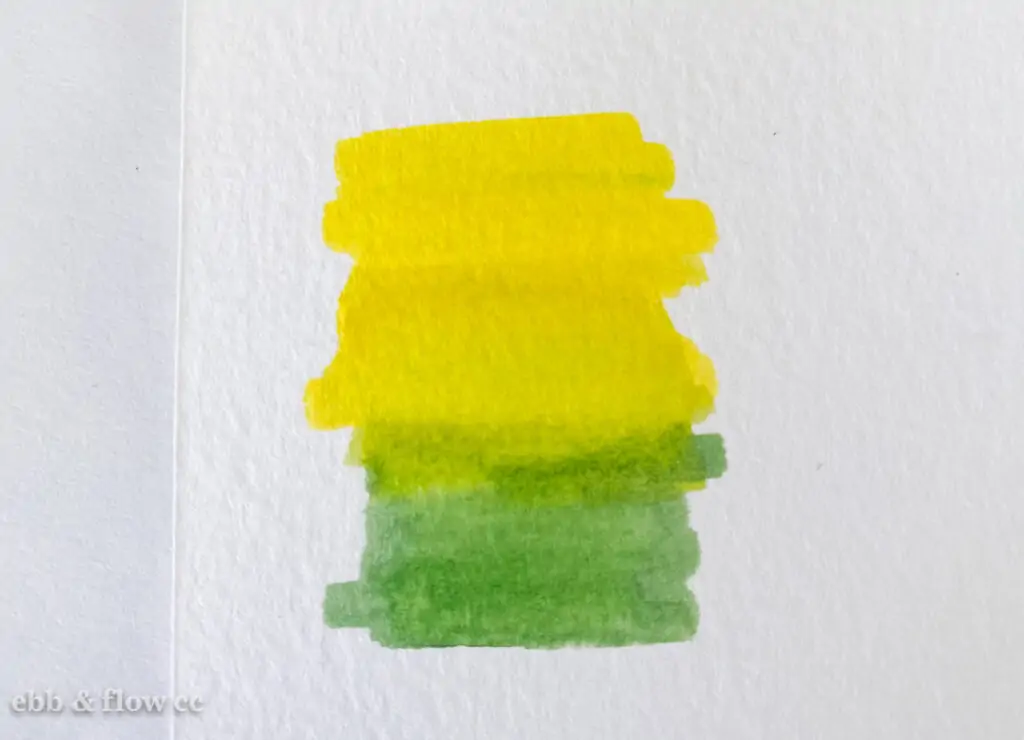 yellow and green gradient