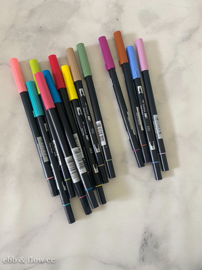 tombow markers