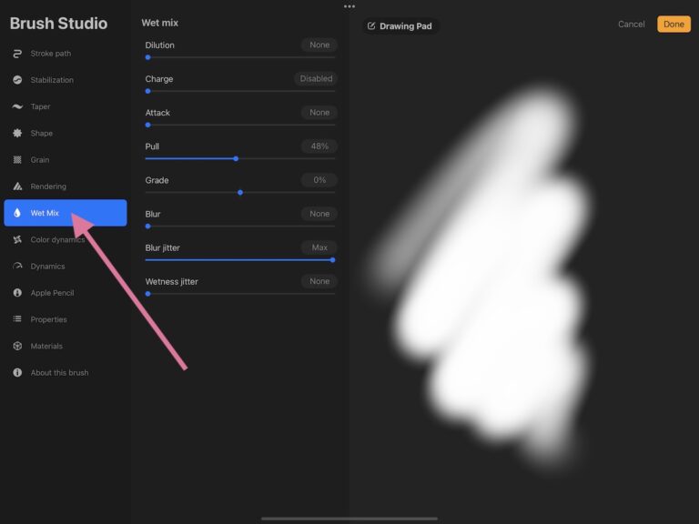 How to Make a Blending Brush for Procreate Ebb and Flow Creative Co