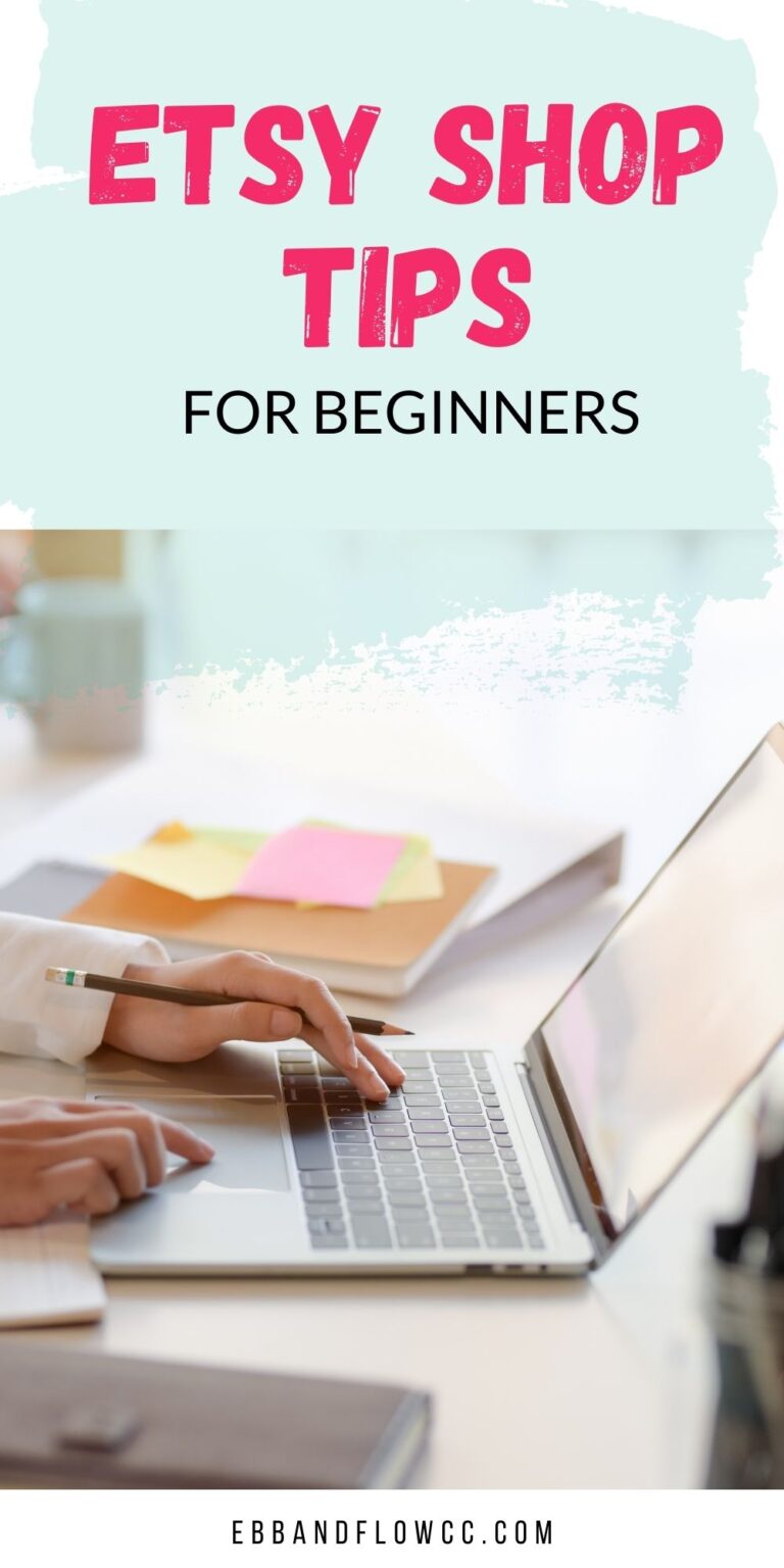 Etsy Tips and Tutorials Ebb and Flow Creative Co