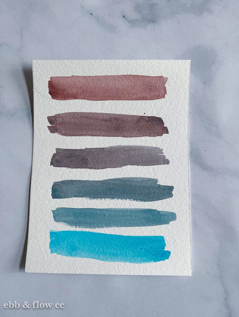 watercolor swatches 