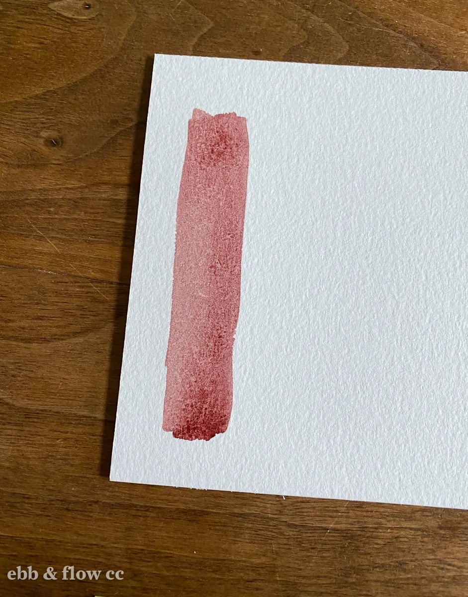 watercolor swatch
