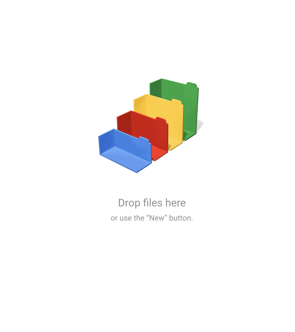 screenshot of google drive