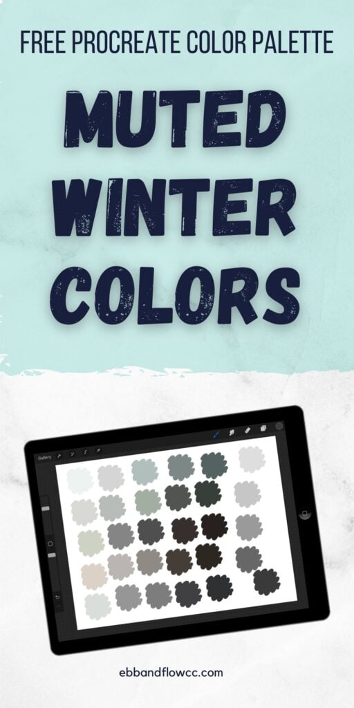 ipad with neutral color swatches