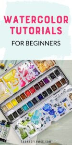 Watercolor Painting Tutorials for Beginners - Ebb and Flow Creative Co