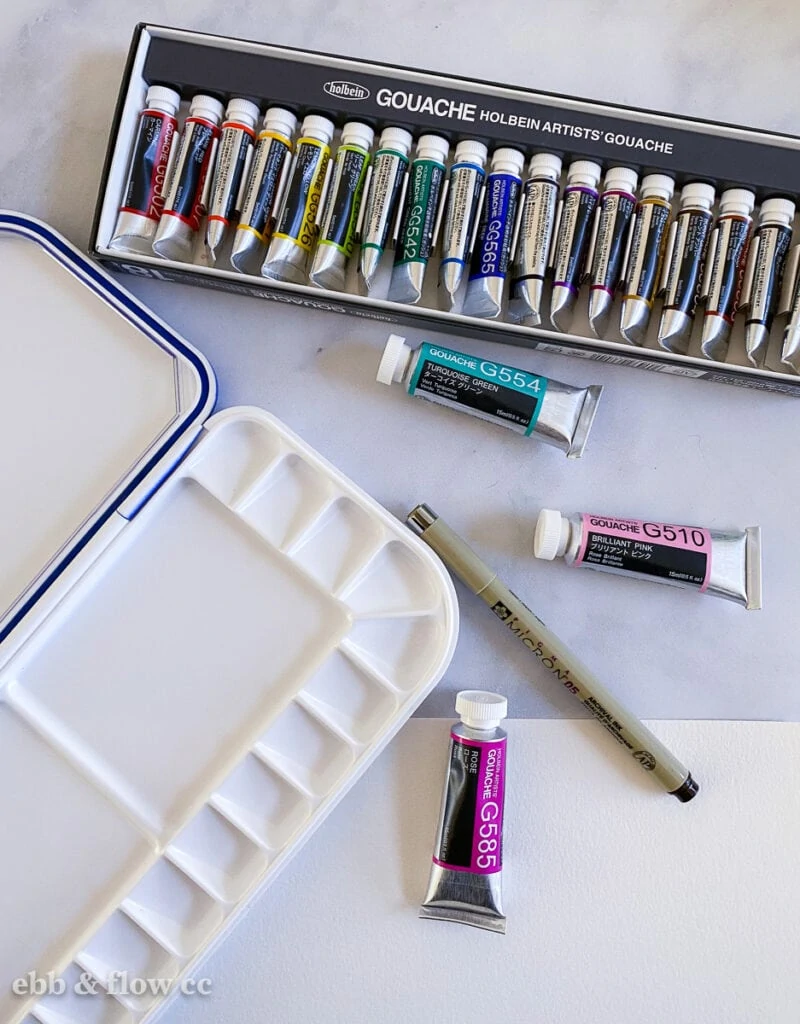 Gouache Palette 